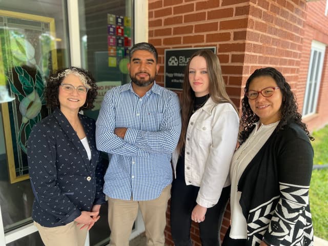 shelves stocked with popular health products at Blue Ridge Medical Center Pharmacy